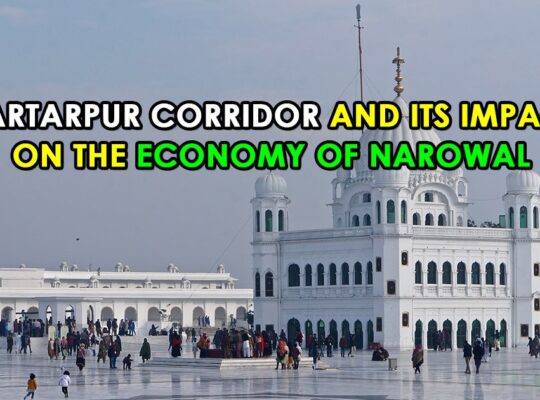 Kartarpur Corridor and its Impact on the Economy of Narowal