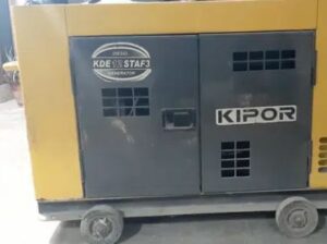 EUROPEAN GENERATOR 9.5 KVA SOUNDPROOF DIESEL- KIPOR KDE12STA