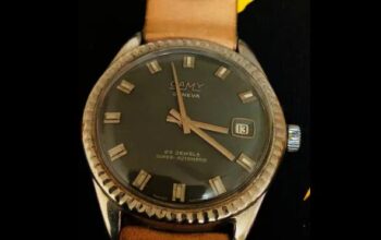 VINTAGE MEN’S CAMY GENEVA SUPERAUTOMATIC WORKING WRIST WATCH 25 jewels