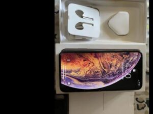 Iphone Xsmax 256gb dual sim Gold color