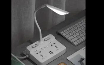 Supreme Quality Power Extension With Lamp and Charging Ports