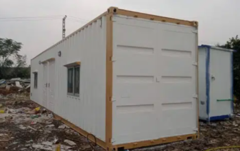 caravan container work station wooden interior and indoor wiring