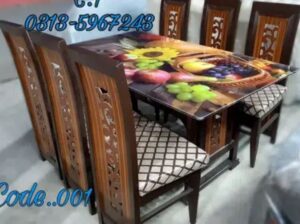 Shesham Wood Dining Table Sets. .