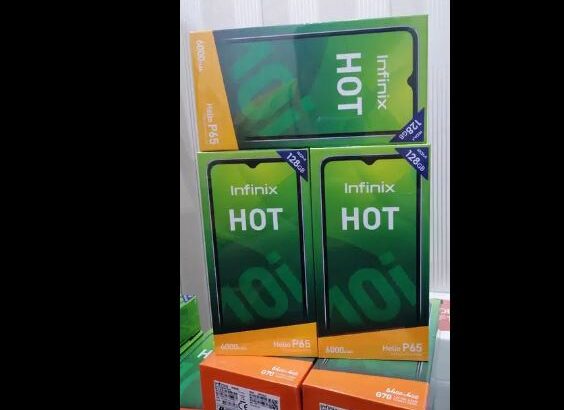 Infinix Hot 10i (4GB 128GB) 6000MAH Batterry Box pack P65 Proccesr