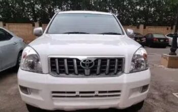 prado 2007 TZ manual unregistered for sale