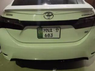 Toyota Corolla GLI 2017 model for sale