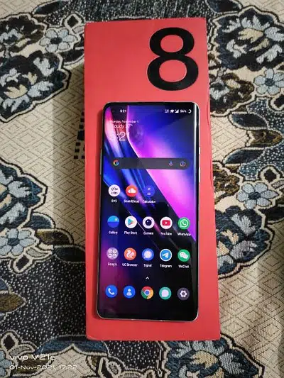 Oneplus 8 12/256GB Green for sell in Gujranwala