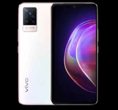 Vivo V 21 Arctic white color