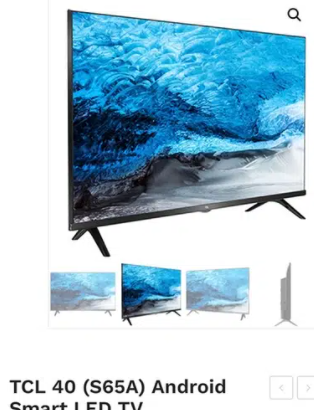 TCL 40inch smart LED TV on installments in karachi