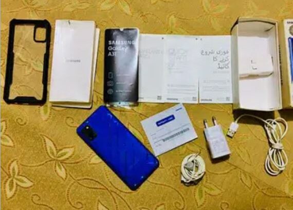 samsung A31 4/128 for sale in peshawar