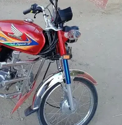 Honda cd 70 model 20 for sell in Mianwali