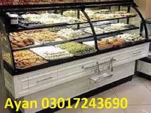 Chill Cake & Pastry Display Counter Sell in Kasur