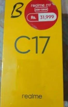 Realme C17 Blue 6 and 128 GB for slae