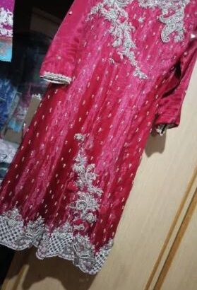 red colour frock good conduction for sale