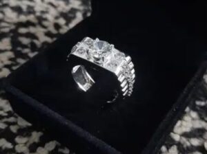 Silver Ring 5555 for sale in rawlpindi