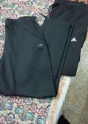 top branded sports uppers and trousers Nike addida