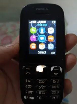 Nokia 105 Original Fit ha Not Open Reapir Good Con