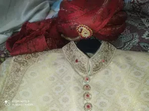 Sherwani kulla aur khussa for sell in Sialkot