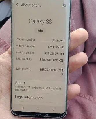 Samsung galaxy s8 for sale in lahore