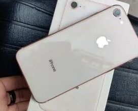 iPhone 8 64gb Gold PTA with Box for sale