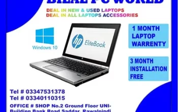 Hp elitebook 8470p core i5 3rd gen sell in Chakwal