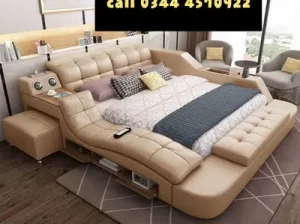 simba double bed-smart bed-sofa set in Sialkot