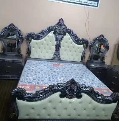 Beautiful Double Bed Set for sale in Gojra