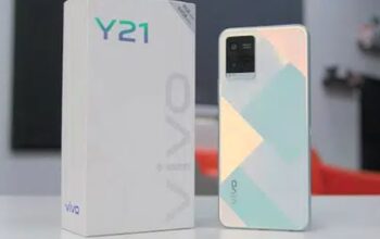 Vivo y21 Blue color for sale in gujrat