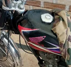 Honda 125 2010 model Vehari number black color