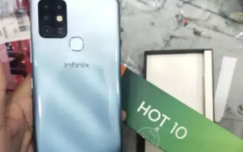 nfinix hot 10 like new 5 month warrenty