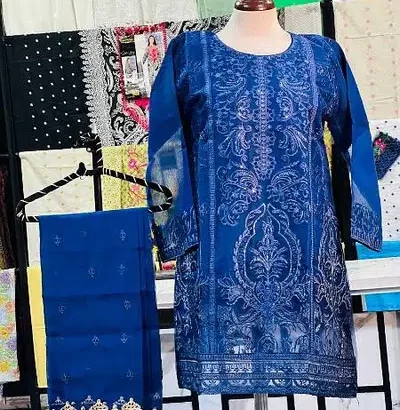 organza 2 pc for sale in Multan