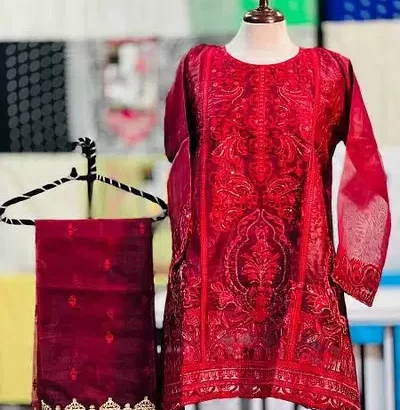 organza 2 pc for sale in Multan