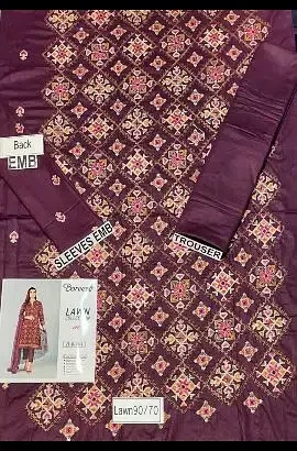 Alkaram Embroidered lawn 2022 Gujranwala