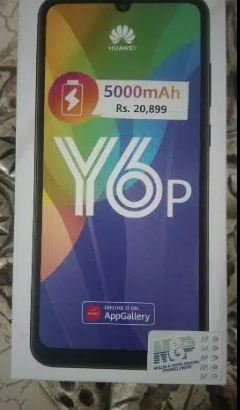 Huawei y6p 3/64gb for sale in faislabad