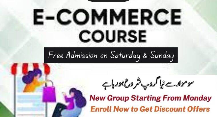 Ecommerce Expert Course with Discount Offer