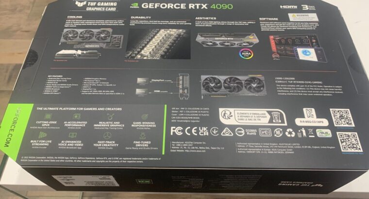 ASUS TUF Gaming GeForce RTX 4090 OC 24GB GDDR6X