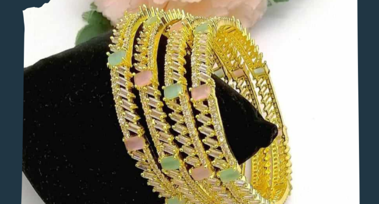 AD Cut Bangles Set