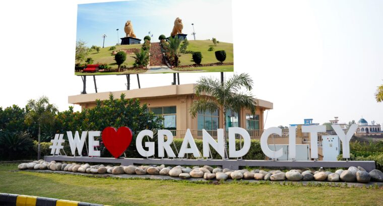 3 Marla Plots sale in Grand City Faisalabad